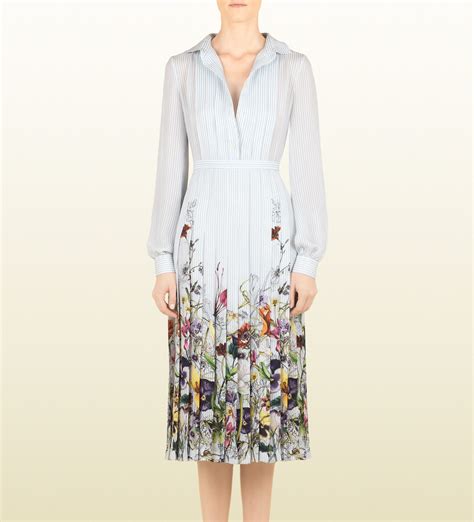 gucci white dress stripe amal|Gucci dresses for women.